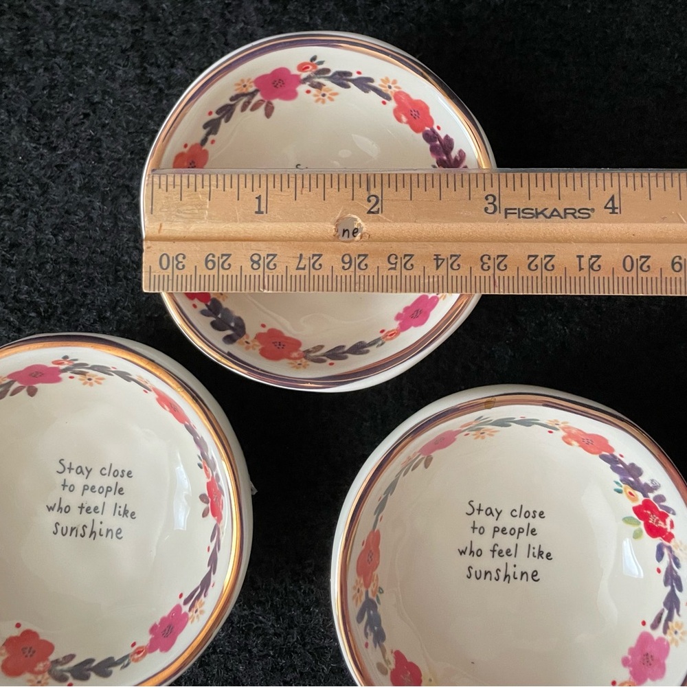 Natural Life trinket dishes x 3 - Picture 3 of 6